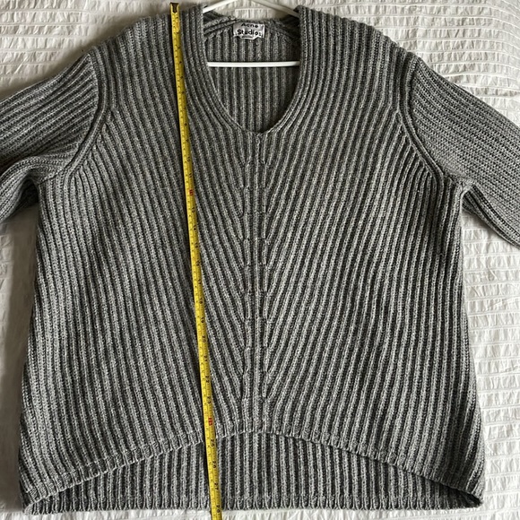 Bundle of 3 Acne Studios Deborah wool sweater, size small, grey / black / cream - Picture 5 of 5